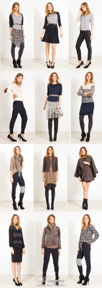 时尚百变通勤装。Ulla Johnson 2012 LookBook http://www.52souluo.com/58413.html