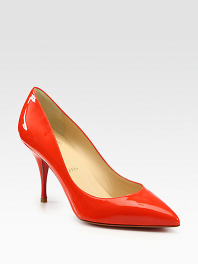 Christian Louboutin - Piou Piou Patent Leather Point ToePumps