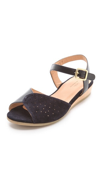 A.P.C. Demi Wedge Sandals