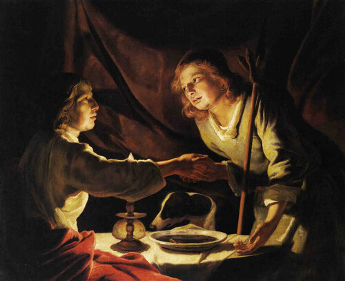 Matthias Stormer (1600 - circa 1650) - Jacob and Esau