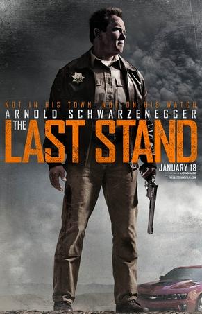 背水一战 The Last Stand 《背水一战》的剧本被描述为“以汽车为主题的《正午》”，讲述了“一名大毒枭驾车以每小时200英里的速度逃离审判，但是在他与自由的墨西哥之间却有一个小镇的警察成为艰难的阻隔”。1952年的《正午》是影史上的经典西部片之一，描写了一名小镇警长在无法寻得助手之下，只身对抗四个前来报仇的恶徒。本片曾在2000年被翻拍成同名电视电影。