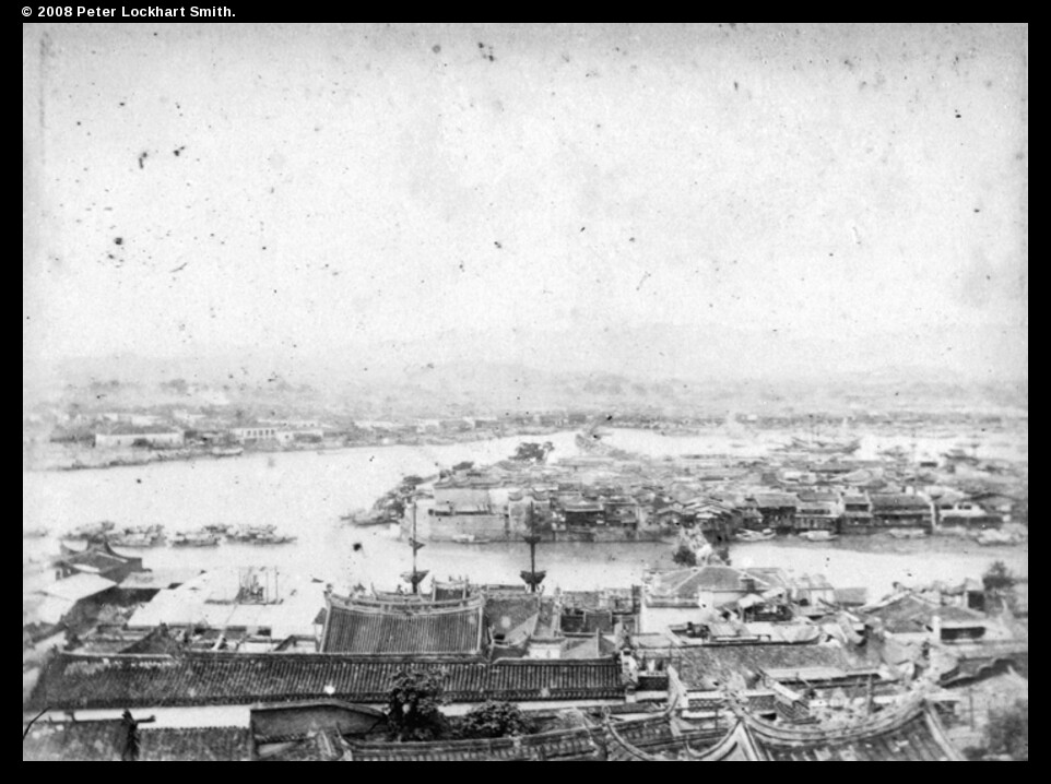 View of Fuchow from Nantai, 1890s