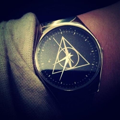 Deathly Hallows watch... I seriously have never wanted a watch more.