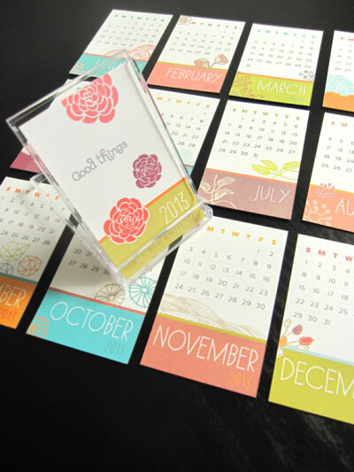 2013 Mini Desk Calendar