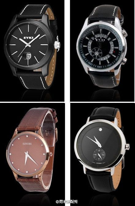 男士防水机械表，很有气质的一款，男人都爱表，品味的搭配尚品！http://t.cn/zjkPIaW