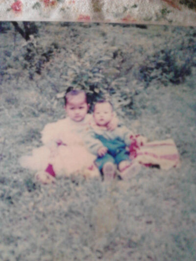 年幼时光，我和妹妹