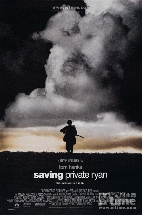 拯救大兵瑞恩Saving Private Ryan(1998)海报 #02 【这是我看过的最残忍，最悲壮的战争片。努力活下去吧，earn it!】