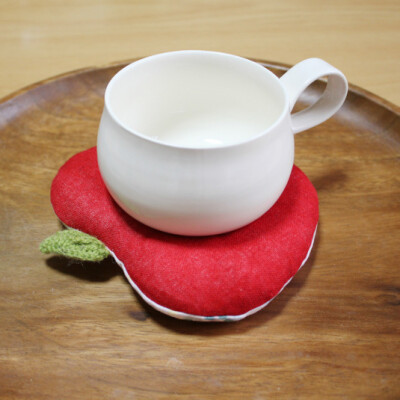日系甜甜圈可爱杯垫