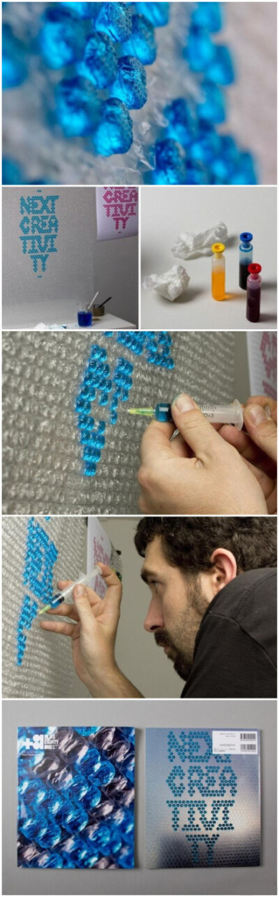 泡沫包装上的奇妙创意