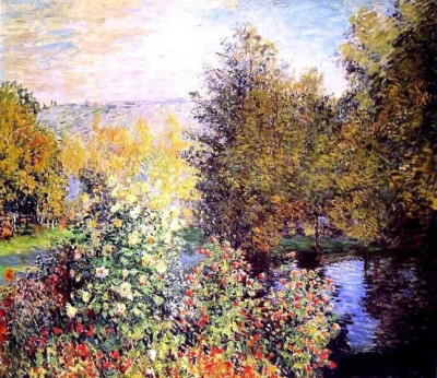 Claude Monet - Coin de jardin à Montgeron, 1876-77