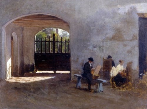 Eleuterio Pagliano  Scuola di Pittura