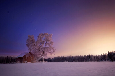 一些芬兰的摄影照，很漂亮的雪景 【蚁游世界】