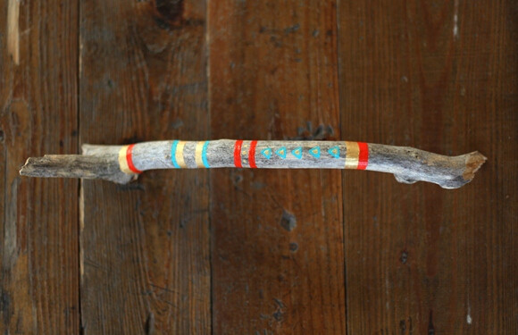 painted stick