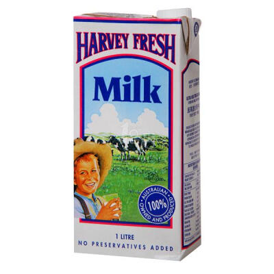 Harvey Fresh/哈维 全脂纯牛奶 1L 澳大利亚进口