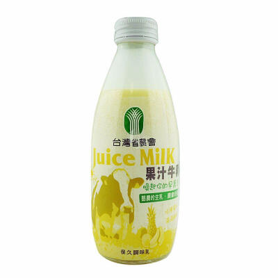 台湾省农会 果汁牛乳 250ml 台湾地区进口