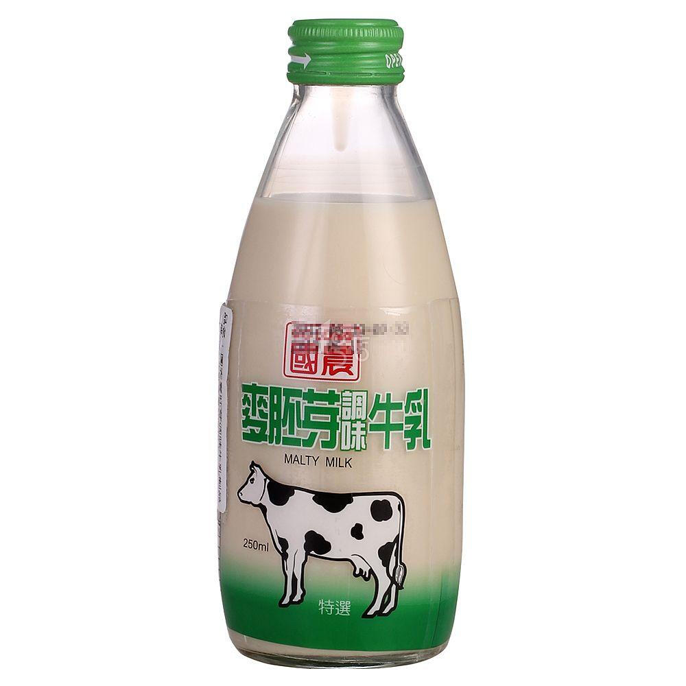 国农 麦胚芽调味牛乳制品250ml/瓶（台湾地区）