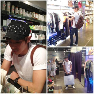 Lee Joon went shopping alone!