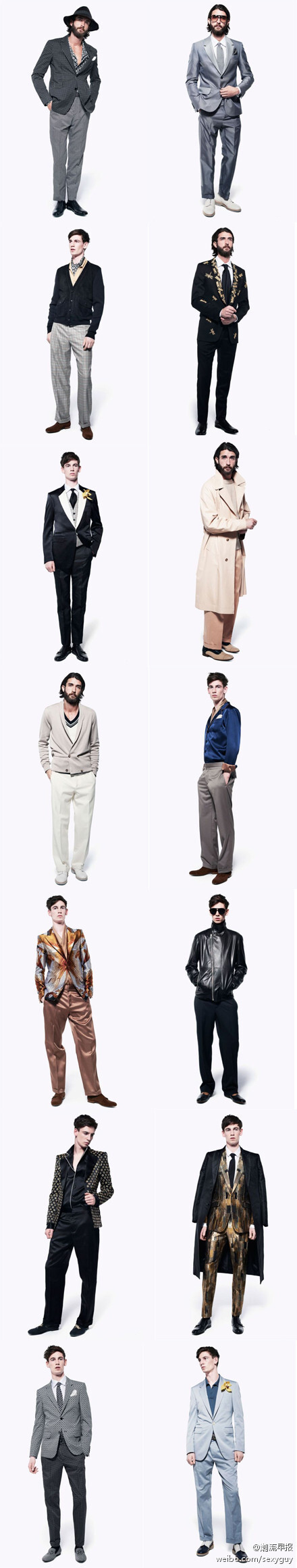 Alexander McQueen 2013春夏男装