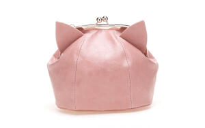 复古趣味定型猫咪包 amo vivi zipper时尚女包包