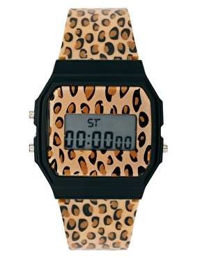 River Island Leopard Print Watch