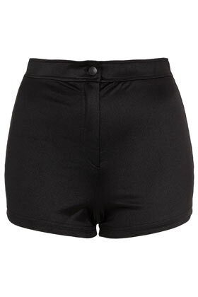 Shiny High Waist Shorts