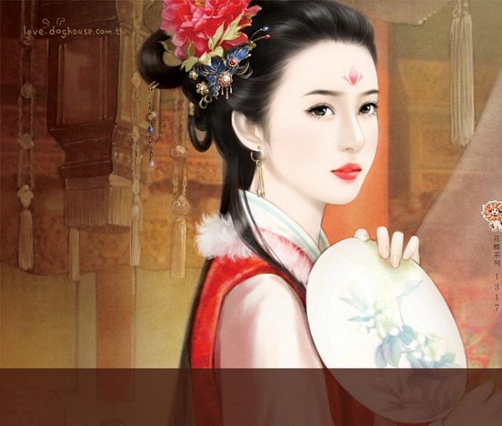 千重罗扇不须遮,白美娇多不见奢