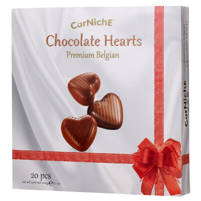 可尼斯礼盒装心形巧克力 200g/盒（比利时）