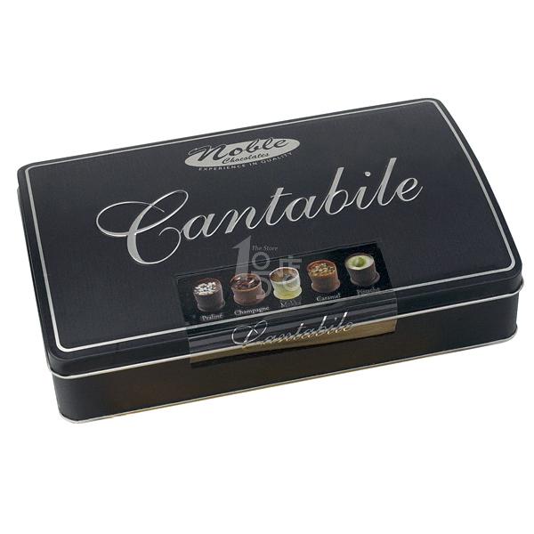 noble贵族 康比特花色夹心巧克力 200g 黑听装 比利时进口