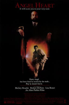 天使心 Angel Heart 故事开始于1955年的纽约布鲁克林区，哈里·安格尔（米基·洛克 饰）是个胡子不剃、不停抽烟的私家侦探，专门调查离婚案。一天，一个自称叫路易斯·赛佛雷（罗伯特·德尼罗 饰）的神秘外国人找到了他，要他去寻找一个叫弗沃里特的歌唱家。这项任务钱很多，看起来也很轻松，哈里就接受了。 　　但是，哈里在调查中发现，自己所接触的每个与这件事情有关的人，都逐一被杀害：医生福勒、玛格丽特、黑人音乐家图茨、伊桑。渐渐他发觉到事情的严重与神秘，自己也深陷其中，无法自拔。  