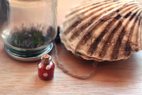 kreuzzz作品-magical mushroom- Pendant - Necklace Charm