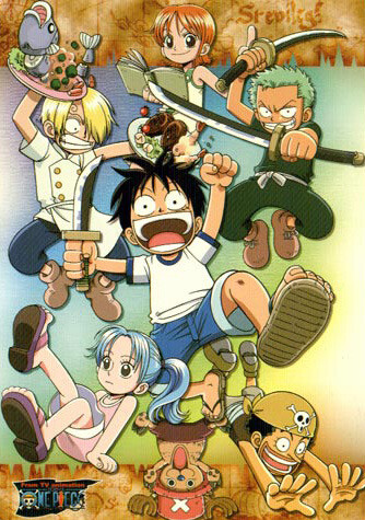 海贼王onepiece小时候的大家