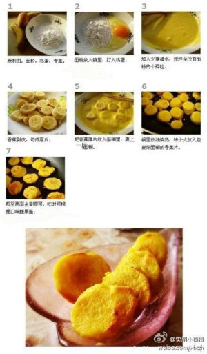 【DIY少油版脆皮香蕉】 相当的好吃，又简单，还不学习了 制作难度：简单 所需时间：十分钟 菜品口味：甜味 主要工艺：煎 主要食材：其他 食材明细 香蕉 鸡蛋 面粉。