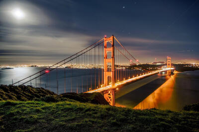 Not sure if anyone has ever taken an HDR of the Golden Gate Bridge.