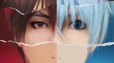 火神大我】kagami taiga cn：囧狼 【黑子哲也】kuroko tetsuya cn：sugar #COSPLAY存图站#