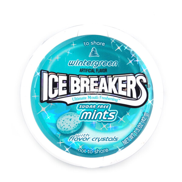 Hersheys/好时 Ice Breakers酷力冰冬青薄荷硬糖42g/盒（美国）