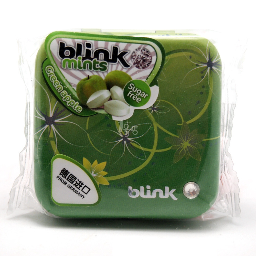 blink冰力克无糖含片糖青苹果味15g德国进口
