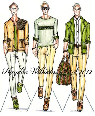 Hayden Williams Spring/Summer 2012 Menswear collection.