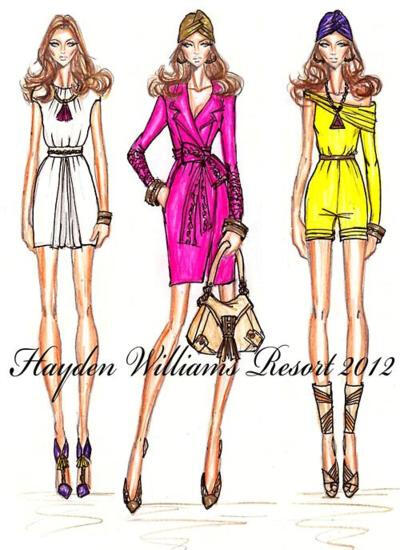 Hayden Williams Resort 2012 collection.