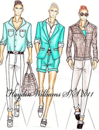 Hayden Williams Spring/Summer 2011 Menswear collection.