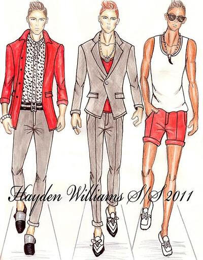 Hayden Williams Spring/Summer 2011 Menswear collection.