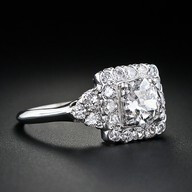 1930's vintage engagement ring... gorgeous. Yes, please!