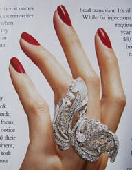 De Beers diamond ring