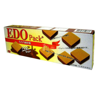 EDO 朱古力威化饼 172g 印尼进口