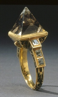 Charles IX of Sweden's coronation ring 1607; I could rock that :)