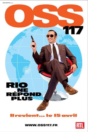 OSS117之里约谍影 OSS 117: Rio ne répond plus OSS 117的高级间谍Hubert Bonisseur展开了他的巴西任务之旅。