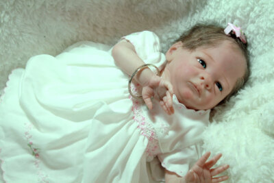 Reborn Baby Girl Preemie Bonnie Brown Sculpt(收集自trilliants的Etsy店)