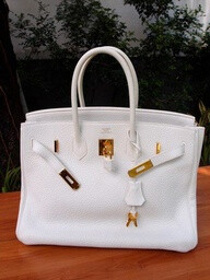 White Birkin bag for the summer!