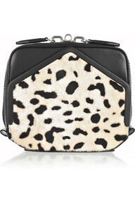 THE TREND EDIT SS2012 MIX IT UP No. 21/25 ALEXANDER WANG Adriel leather and printed calf hair clutch