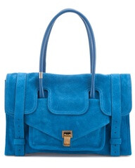 Proenza Schouler 'PS1' Small Suede Keep All Satchel