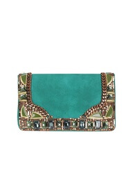 Matthew Williamson Geometric Trim Clutch